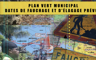 Plan vert municipal dates de fauchage et d'élagage prévues