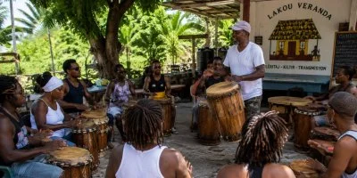 Atelier d'apprentissage du Gwo Ka au Gosier