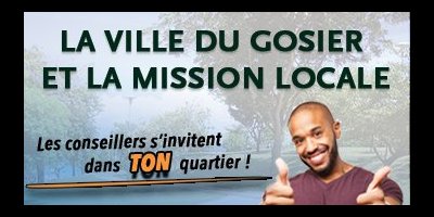 Les dispositifs d'accompagnement à l'emploi s'invitent dans les quartiers du Gosier