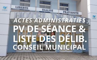 Liste des d&eacute;lib&eacute;rations du Conseil municipal du 19 f&eacute;vrier 2026