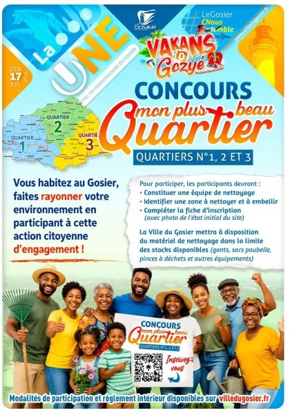 Vakans o Gozyé : concours mon plus beau quartier 1, 2 & 3