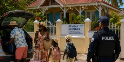 Sécurité : la Ville du Gosier lance l'opération Tranquillité Vacances pour protéger les habitations 