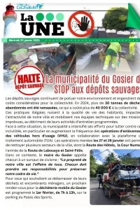 La municipalité du Gosier dit STOP aux dépôts sauvages