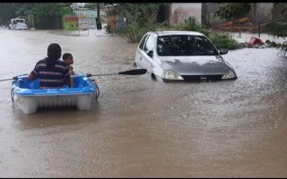 Point de situation sur la commune lors du passage de l'onde tropicale