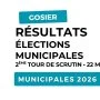 Elections municipales et communautaires du 22 mars 2026