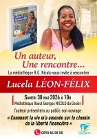 Un auteur, une rencontre avec Lucéla Léon-Félix