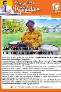 Antonin Martial cultive la transmission
