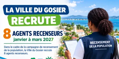 Recrutement de 8 agents recenseurs en mission de courte durée : de janvier à mars 2027