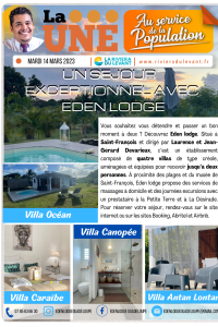 Un séjour exceptionnel avec Eden Lodge