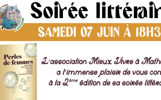 Soirée littéraire de l'association Mieux vivre à Mathurin