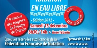 La Coupe de France de natation en eau libre, c'est au Gosier !