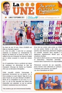Enzo LOUBER, un jeune champion d&eacute;termin&eacute; 