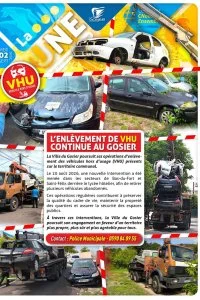 L'enlèvement de VHU continue au Gosier 