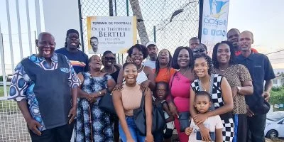 Inauguration et dénomination du terrain de football de Mare-Gaillard