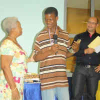 Dylan PHILET, Champion Antilles Guyane Junior UNSS de tennis de table