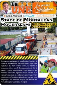 Stade de montauban Roger Zami les travaux se poursuivent 