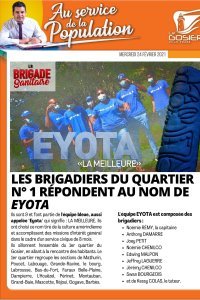 Quotidien "Au service de la population" - n° 85