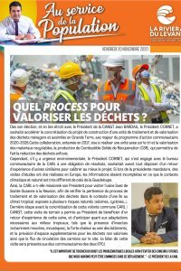 Quotidien "Au service de la population" - n° 18