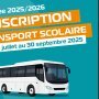 Inscriptions au transport scolaire 