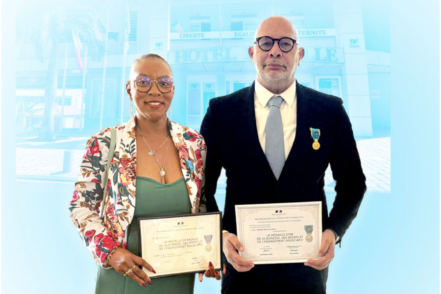 Deux agents de la Ville du Gosier honorés par la Préfecture de Guadeloupe pour leur engagement exemplaire