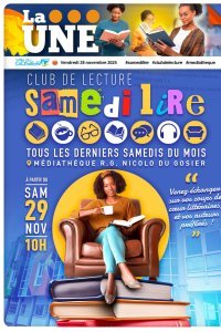 Samedi Lire, le club de lecture de la médiathèque Raoul Georges Nicolo