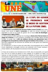 La CCSPL du Gosier se prononce sur le mode de gestion de la future ZMEL