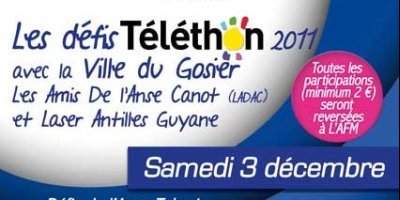 Les défis du TÉLÉTHON 2011, très bientôt au Gosier