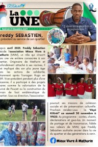Freddy Sébastien, un président au service de son quartier