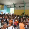 Un public ravi et enchanté de la prestation des comédiens en herbe