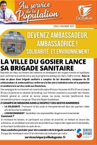 Quotidien "Au service de la population" - n° 10