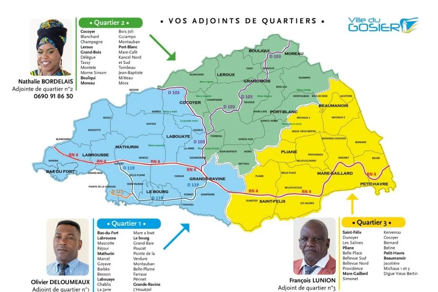 Calendrier des réunions des Conseils de quartiers
