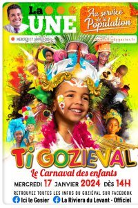 Ti Goziéval : le carnaval des enfants 