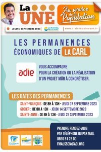 Les permanences &eacute;conomiques de la Carl