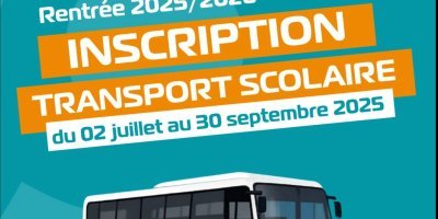 Inscriptions au transport scolaire 