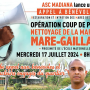 Opération coup de poing “Nettoyage de la mare de Mare-Gaillard" 
