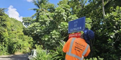 Opération Adressage dans différents quartiers du Gosier