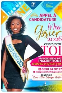 Appel à candidature Miss Gosier 2026
