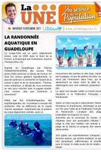 La randonn&eacute;e aquatique en Guadeloupe