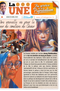 Une nouvelle vie pour le mur du cimeti&egrave;re du Gosier