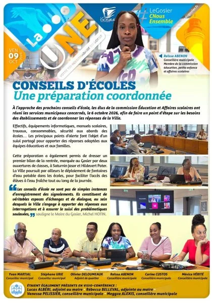 Conseils d'écoles une préparation coordonnée