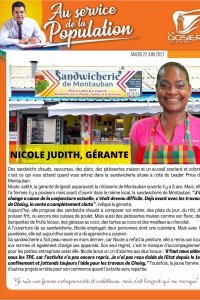 Nicole Judith, g&eacute;rante