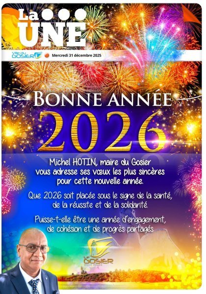 Bonne ann&eacute;e 2026
