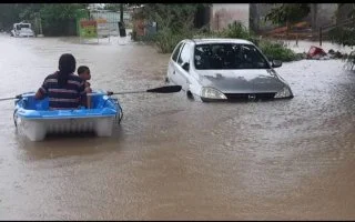 Point de situation sur la commune lors du passage de l'onde tropicale