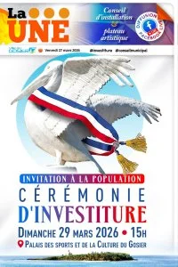 Invitation à la population : Cérémonie d'investiture 
