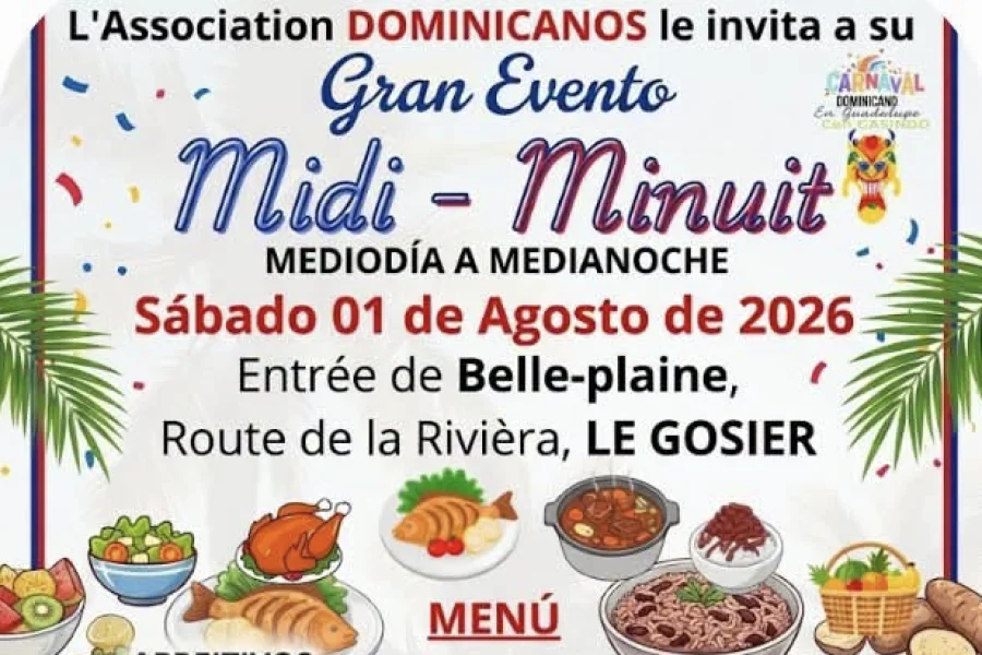  Midi-minuit avec l'association Dominicanos
