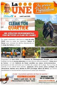 Clean ton quartier : une opération environnementale pour nettoyer la plage des Salines