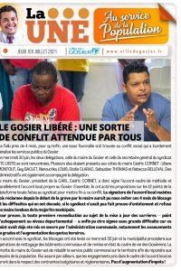 Le Gosier lib&eacute;r&eacute; : une sortie de conflit attendue par tous