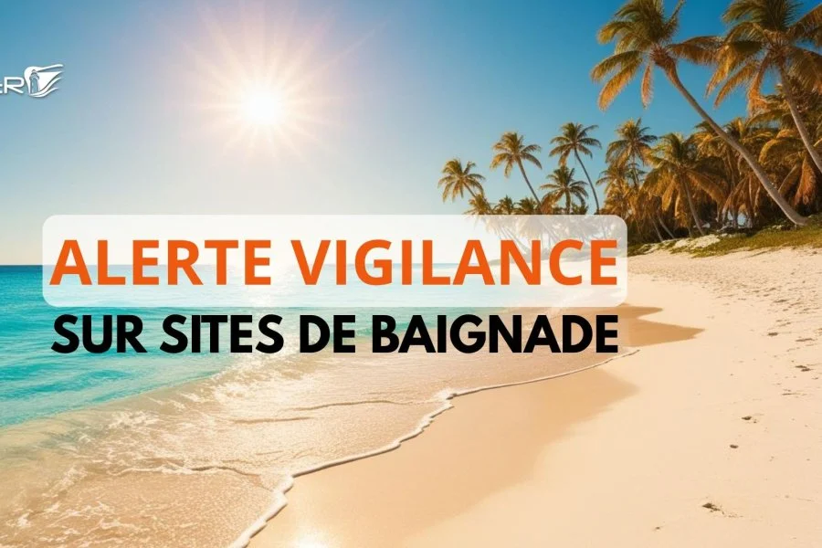 Précaution sanitaire : baignade déconseillée sur les plages du Gosier à compter de ce 9 octobre 2026