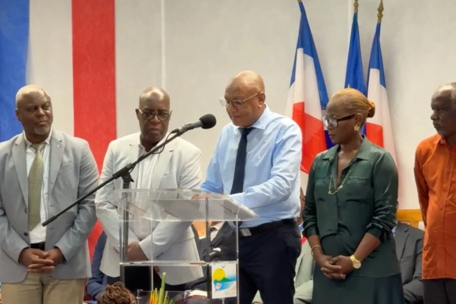 Une délégation de la Ville du Gosier participe à la fête patronale de Sainte-Anne