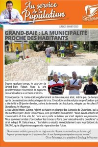 Quotidien "Au service de la population" - n° 63